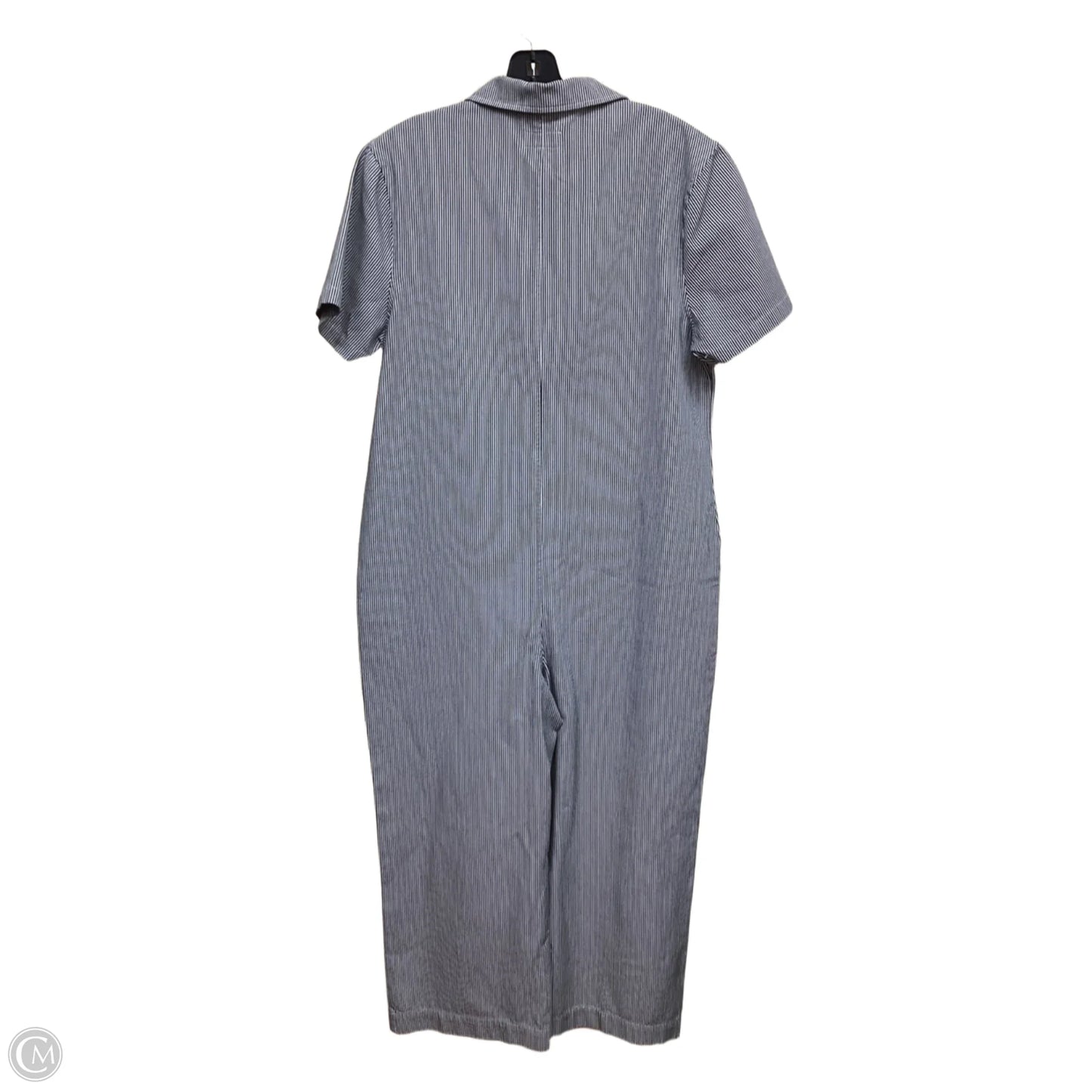 Jumpsuit By Clothes Mentor In Striped Pattern, Size: L