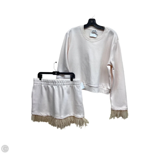 Skirt Set 2pc By Clothes Mentor In Pink, Size: 0