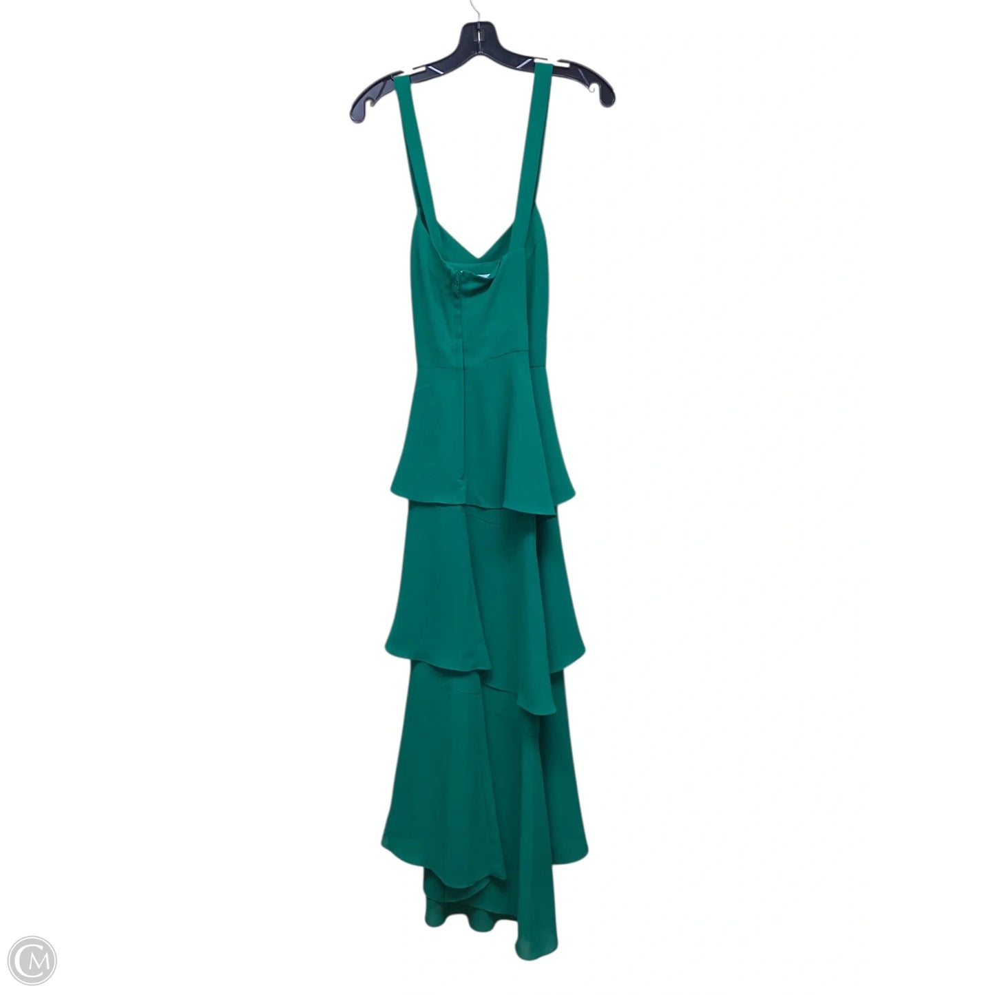 Dress Casual Maxi By Badgley Mischka In Green, Size: M