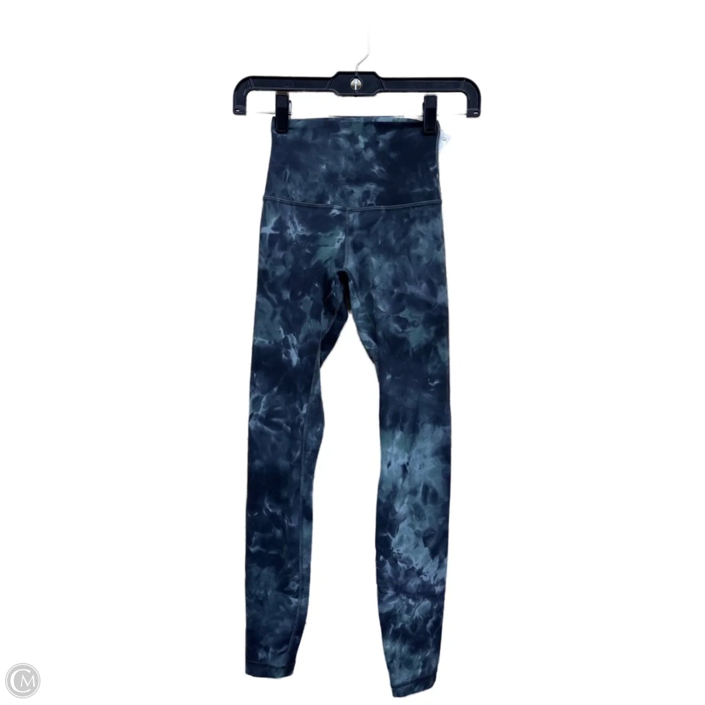 Athletic Pants By Lululemon In Tie Dye Print, Size: 0