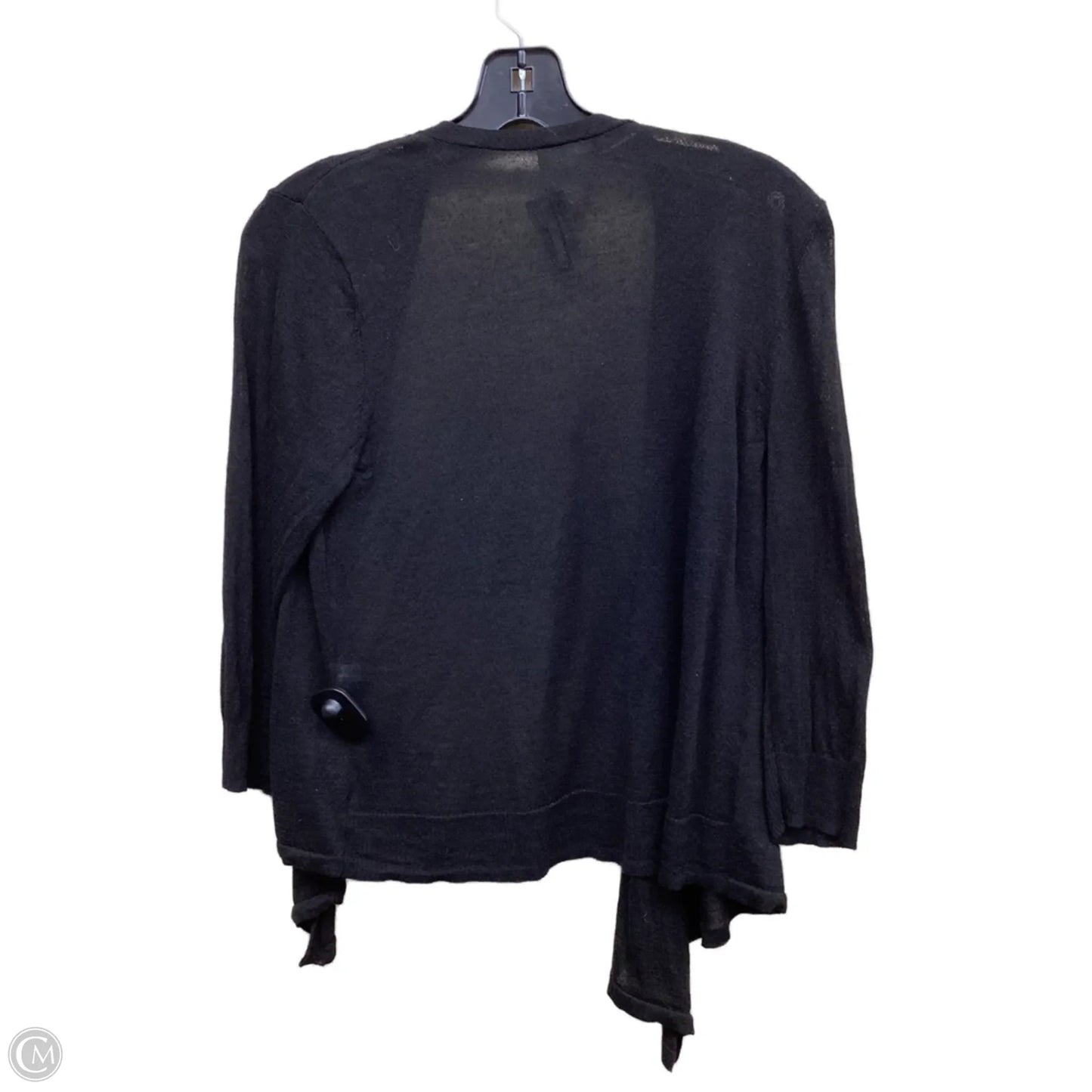 Sweater Cardigan By Chicos In Black, Size: S