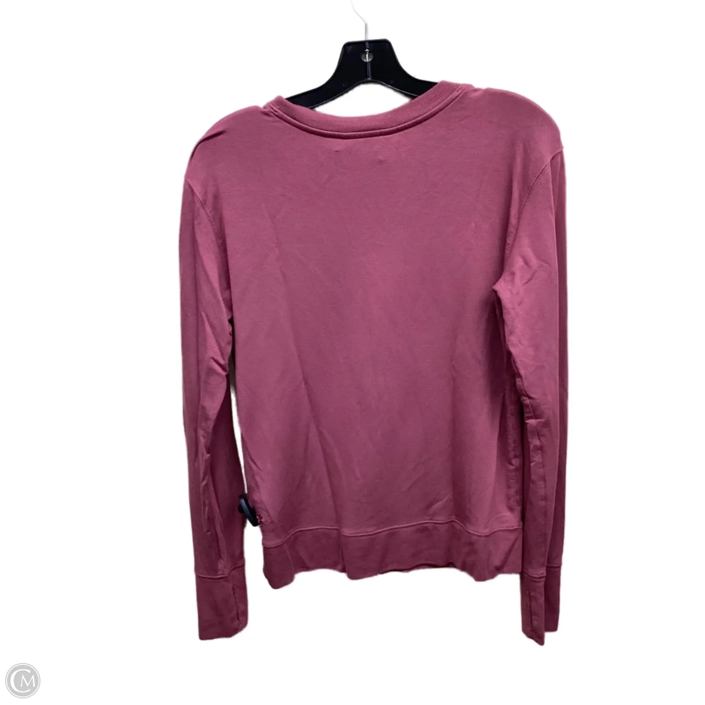 Athletic Top Long Sleeve Crewneck By Athleta In Pink, Size: S