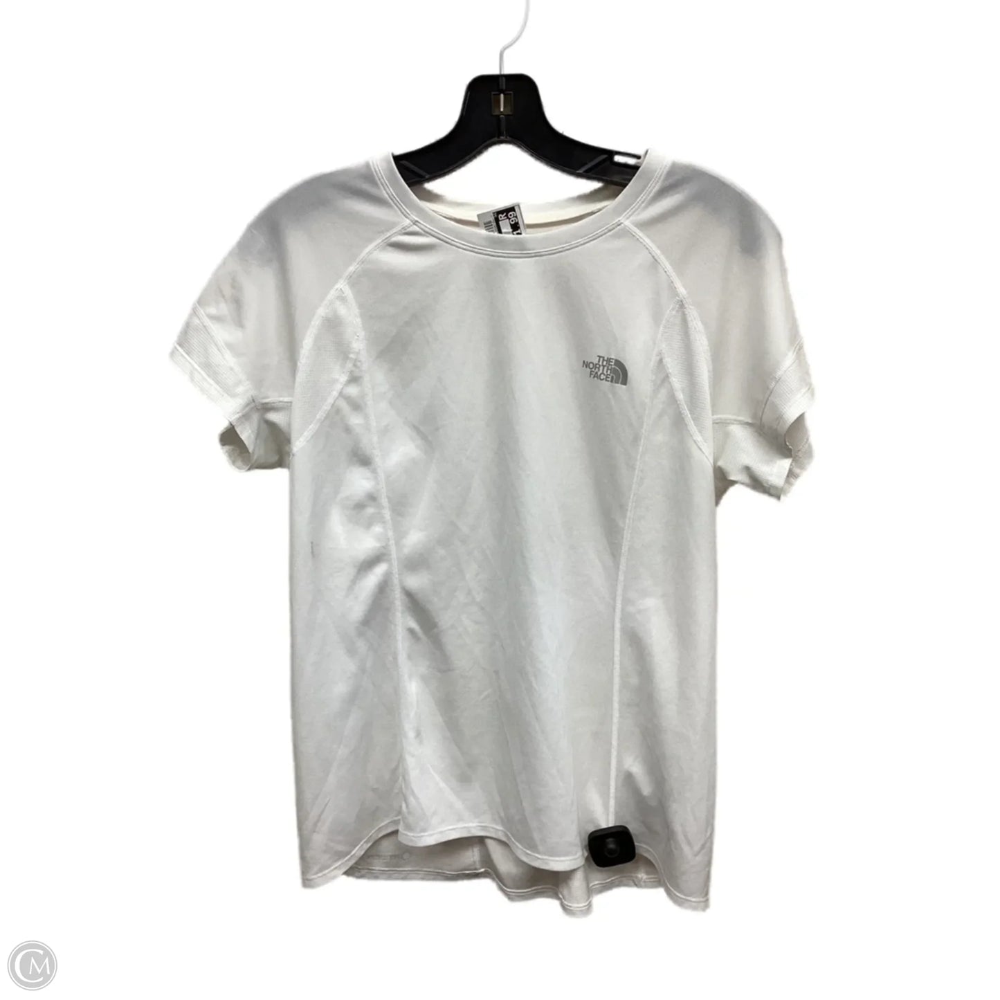 Athletic Top Short Sleeve By The North Face In White, Size: S