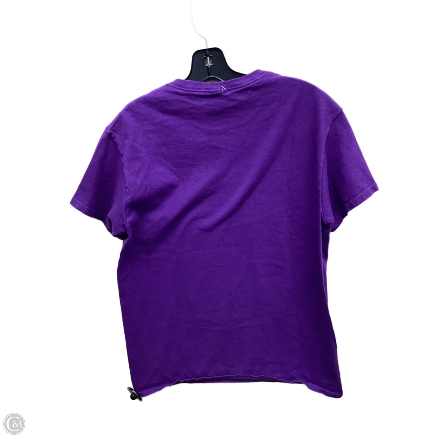 Top Short Sleeve By Junk Food In Purple, Size: M