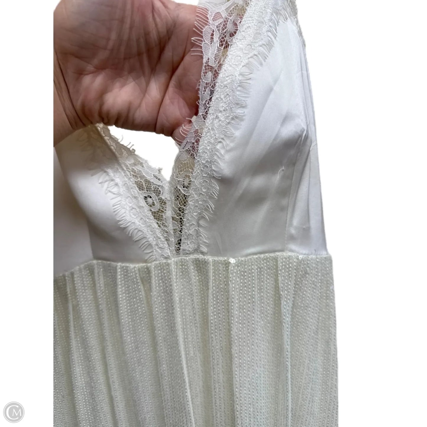 Dress Casual Maxi By Zara In White, Size: S