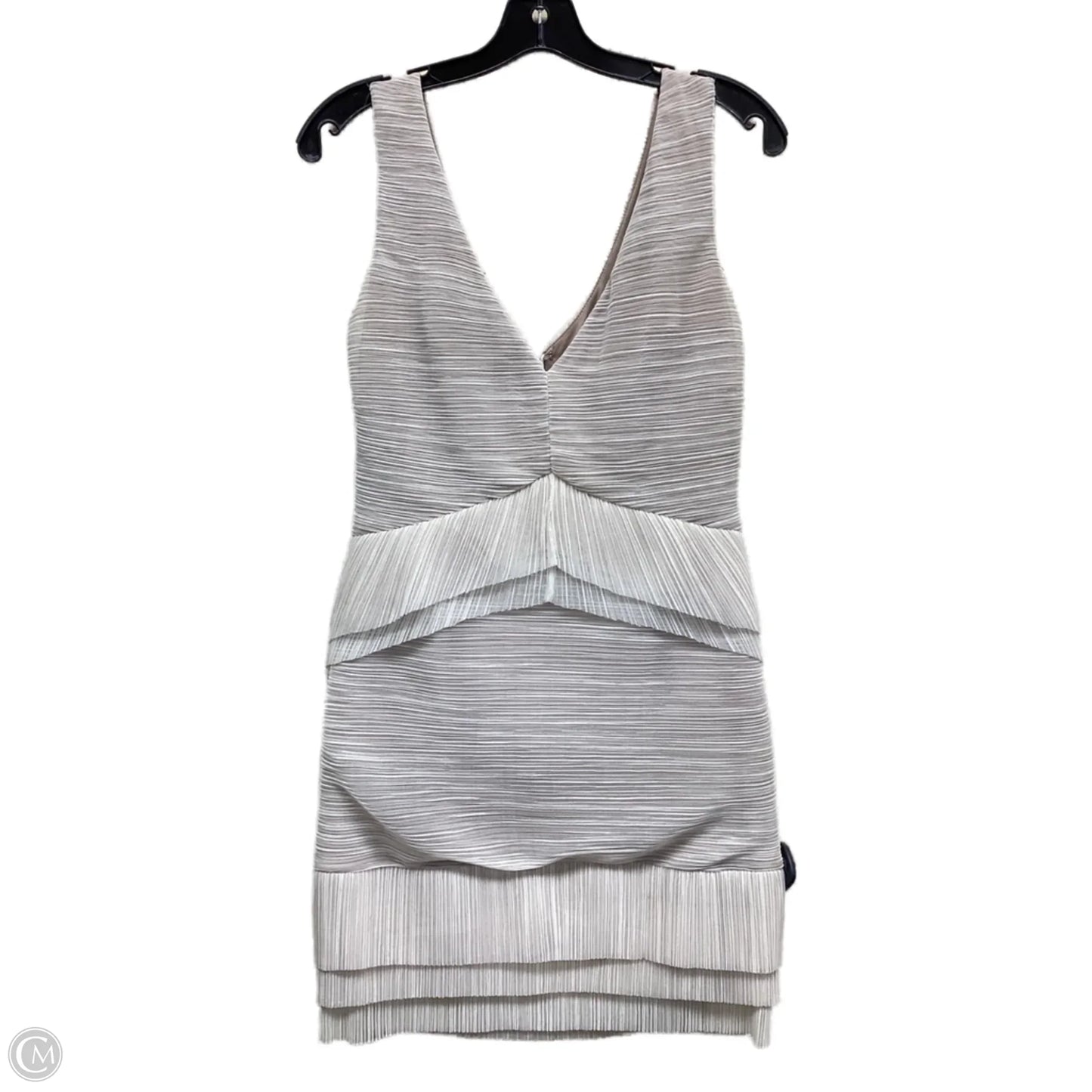 Dress Casual Short By Bcbgmaxazria In Tan, Size: M