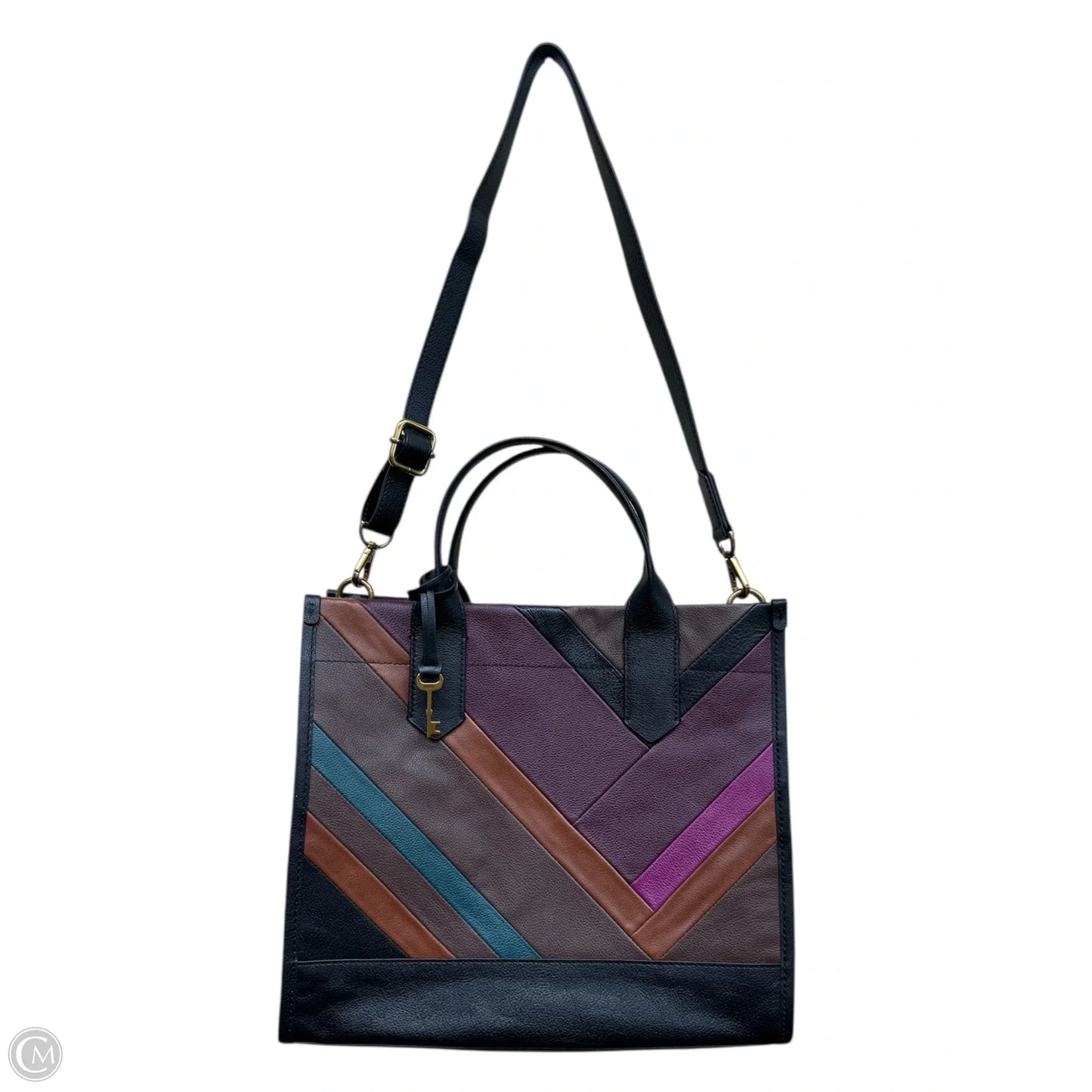 Handbag By Fossil, Size: Medium