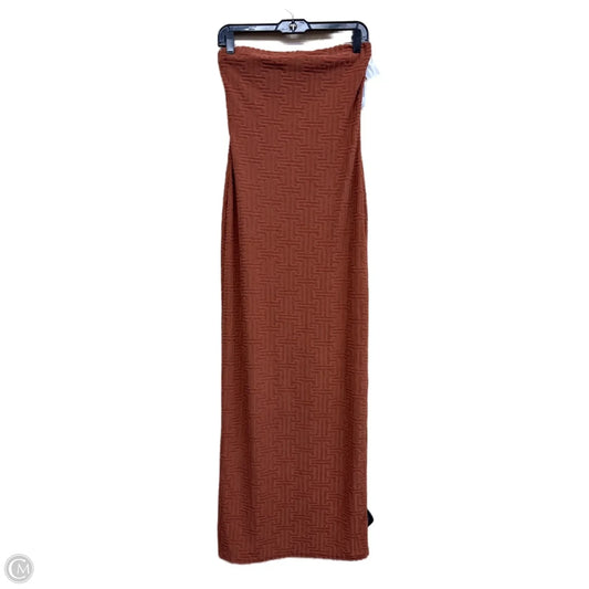 Dress Casual Maxi By Clothes Mentor In Orange, Size: S