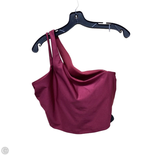 Athletic Tank Top By Old Navy In Maroon, Size: L