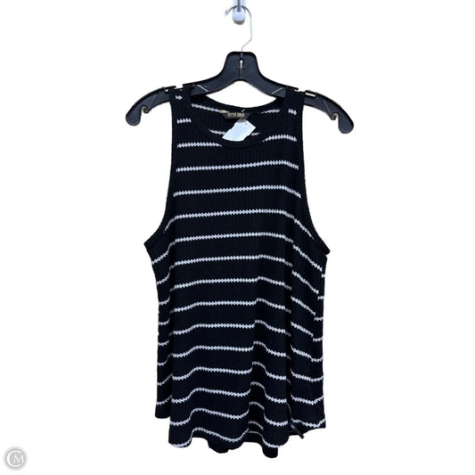 Top Sleeveless By Peyton Jensen In Striped Pattern