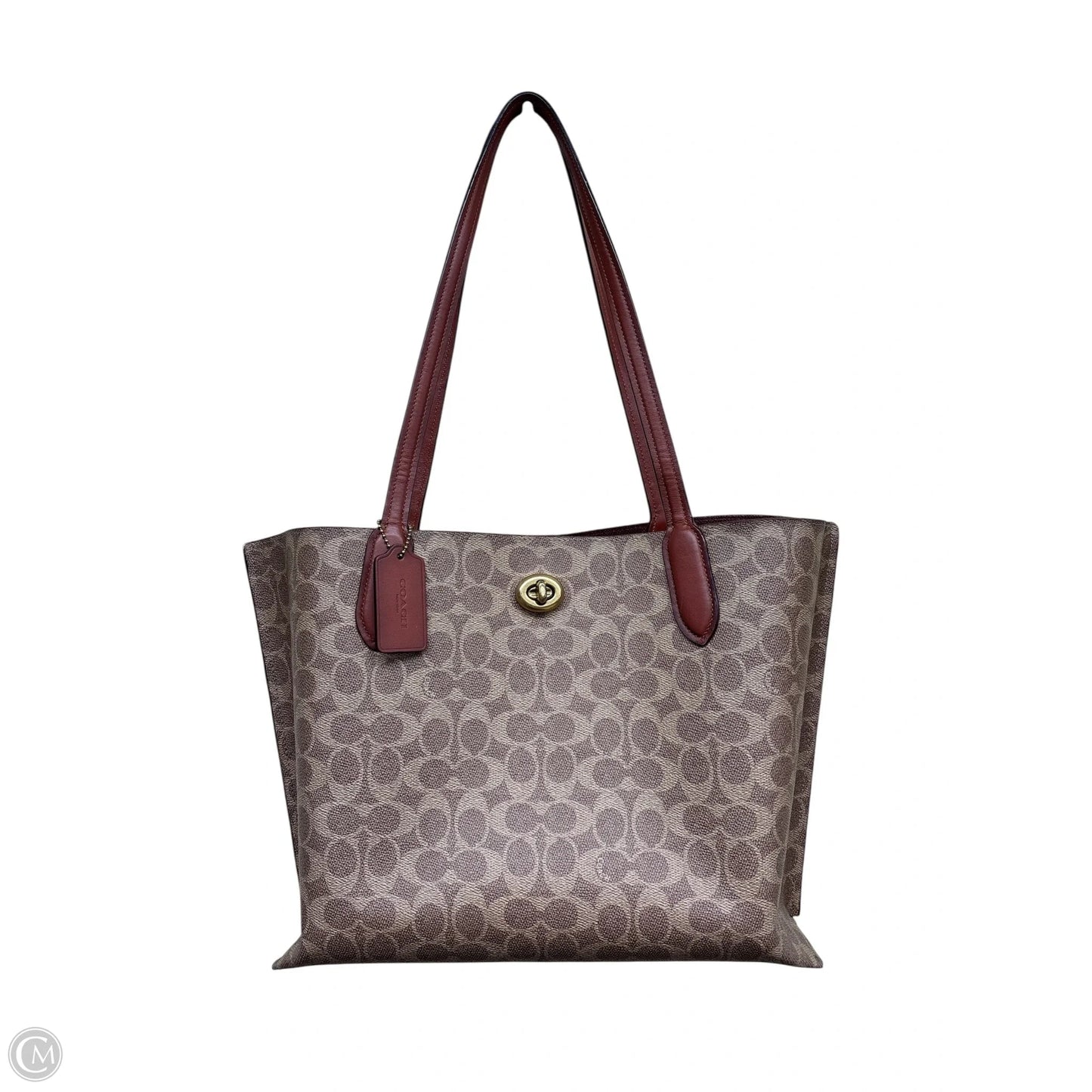 Handbag Designer By Coach, Size: Large