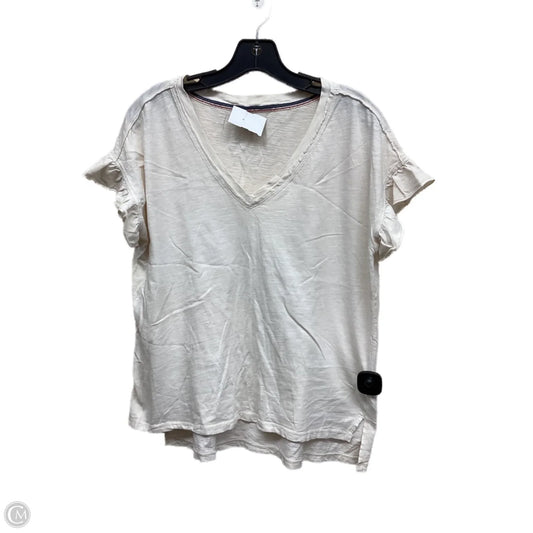 Top Short Sleeve By Pilcro In White, Size: Xs