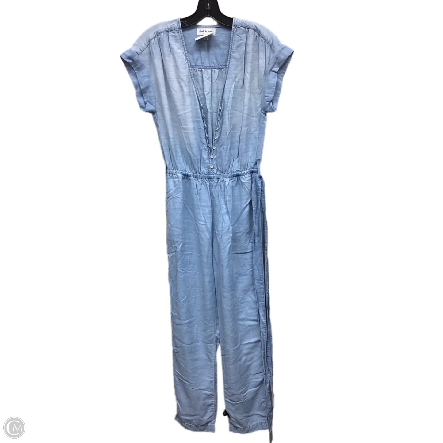 Jumpsuit By Cloth & Stone In Blue Denim, Size: Xs