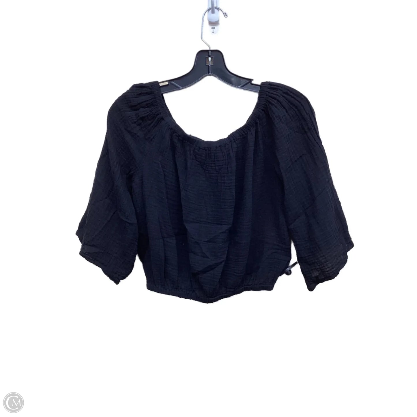 Top Long Sleeve By Michael Stars In Black, Size: S