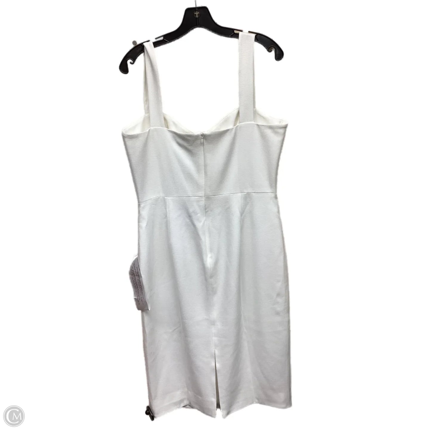 Dress Casual Short By Dress The Population In White, Size: Xxl