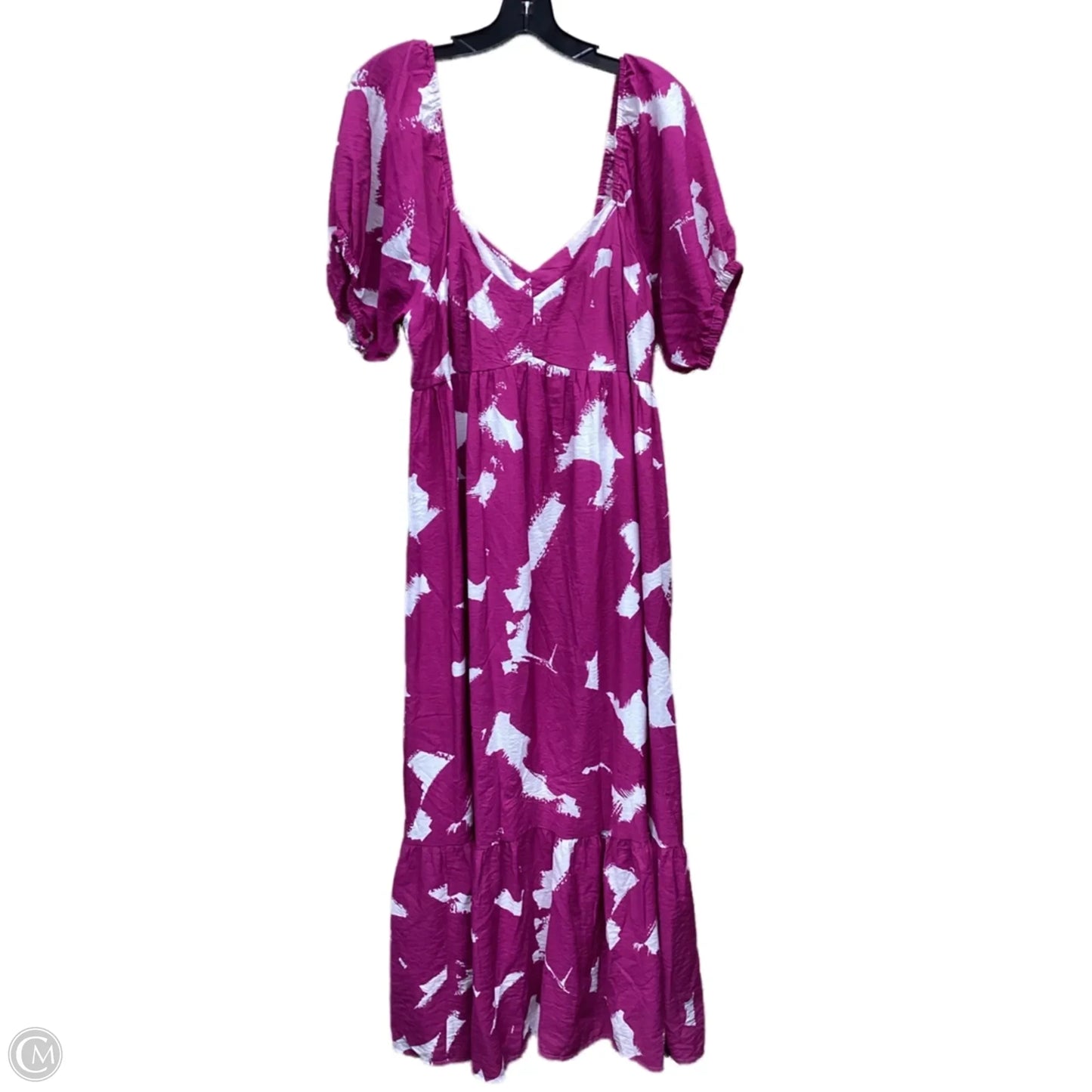 Dress Casual Maxi By Nine West In Purple, Size: L