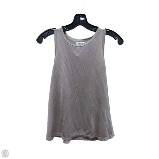 Top Sleeveless By Porridge In Gold, Size: Xs