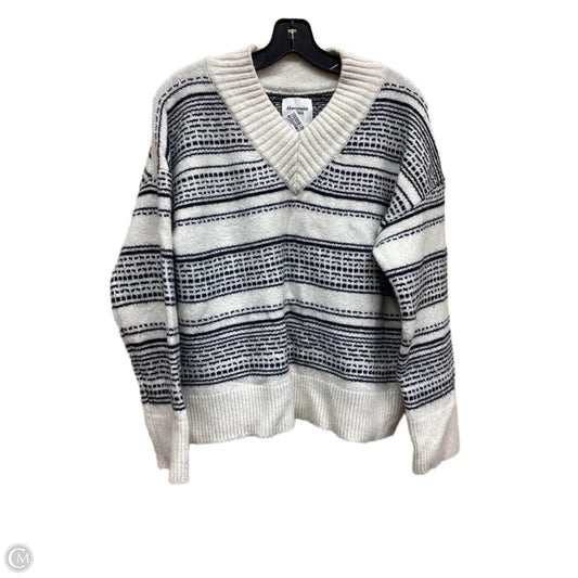 Sweater By Abercrombie And Fitch In Black & White, Size: S