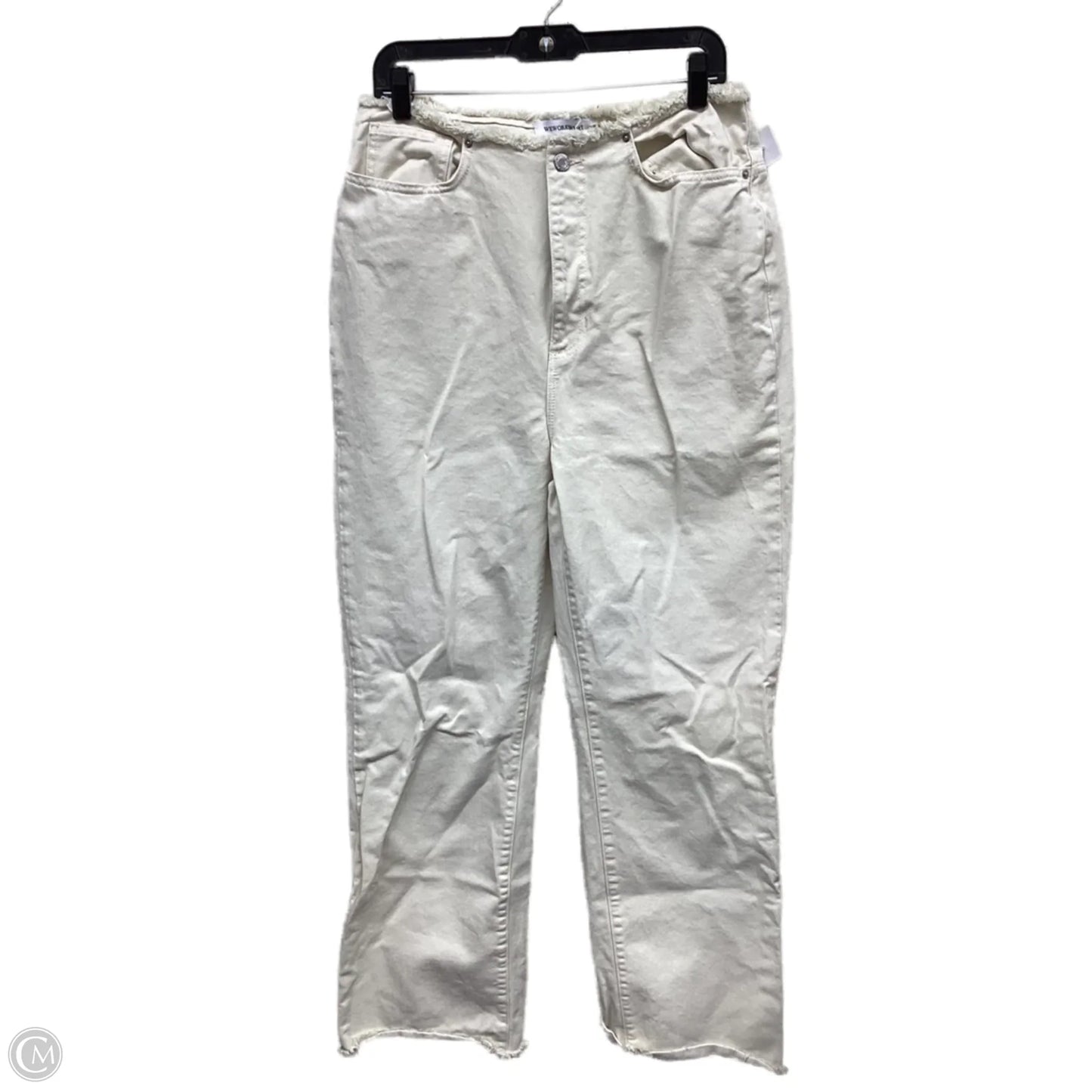 Pants Other By Clothes Mentor In White Denim, Size: 12