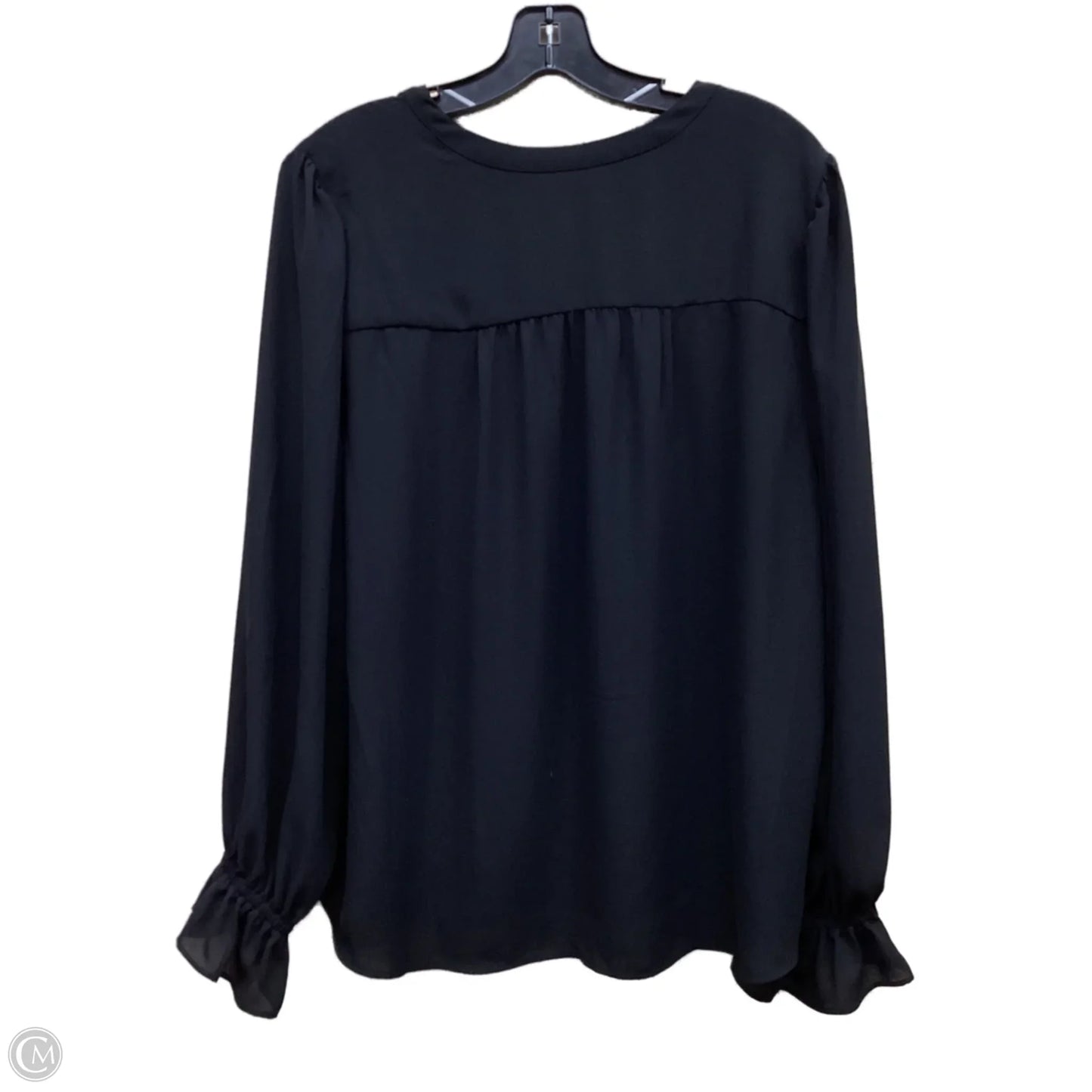 Top Long Sleeve By Loft In Black, Size: Xl