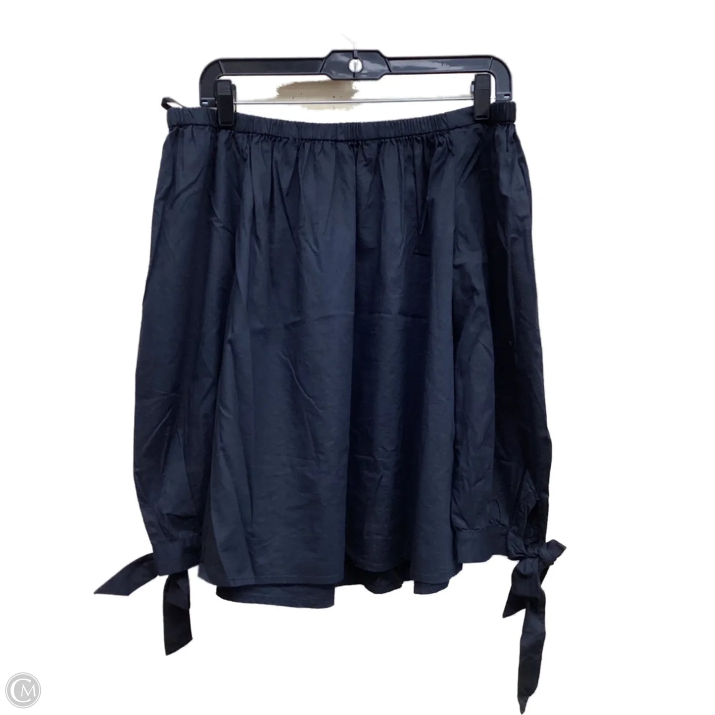 Top Long Sleeve By Loft In Black, Size: L