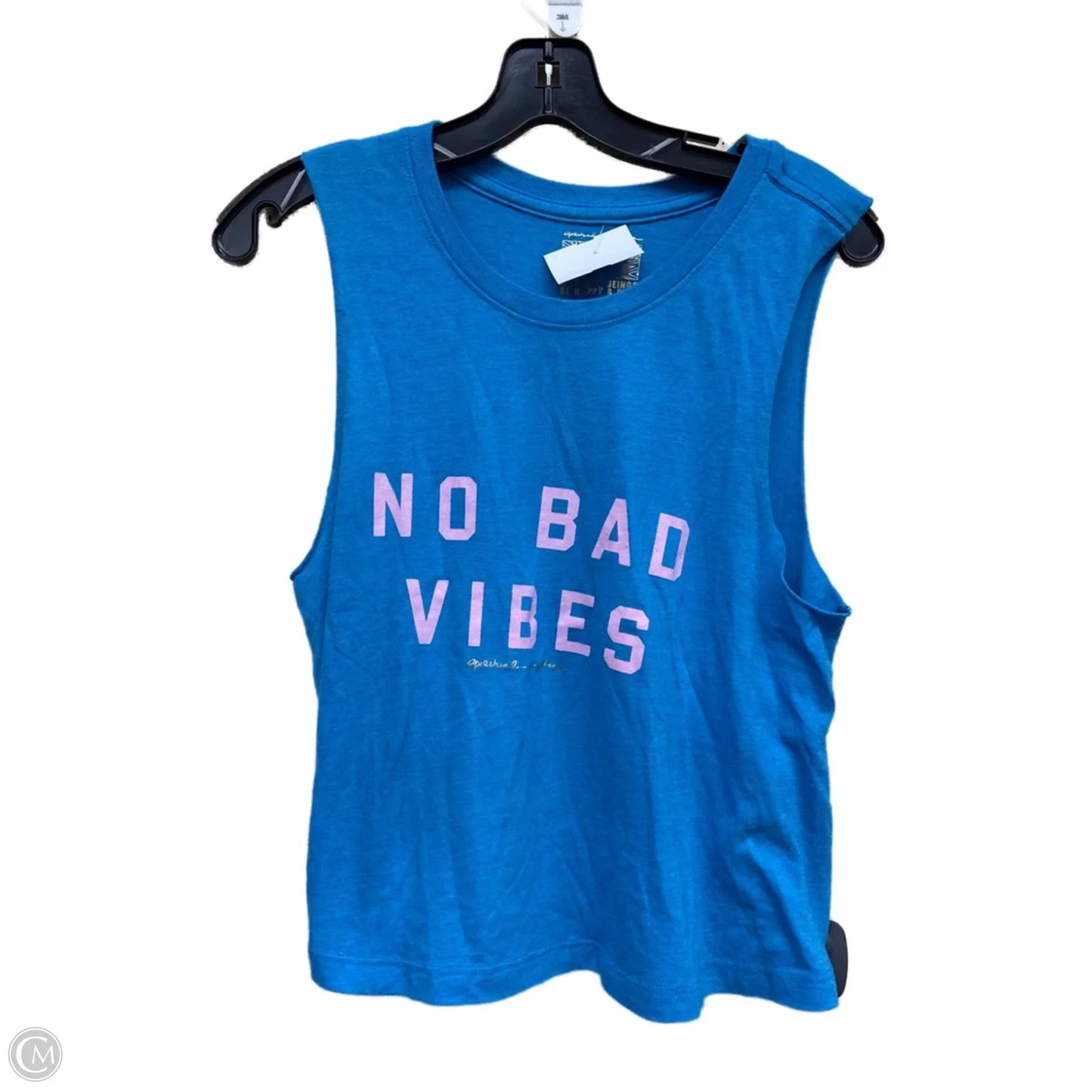 Top Sleeveless By Spiritual Gangster In Blue, Size: M