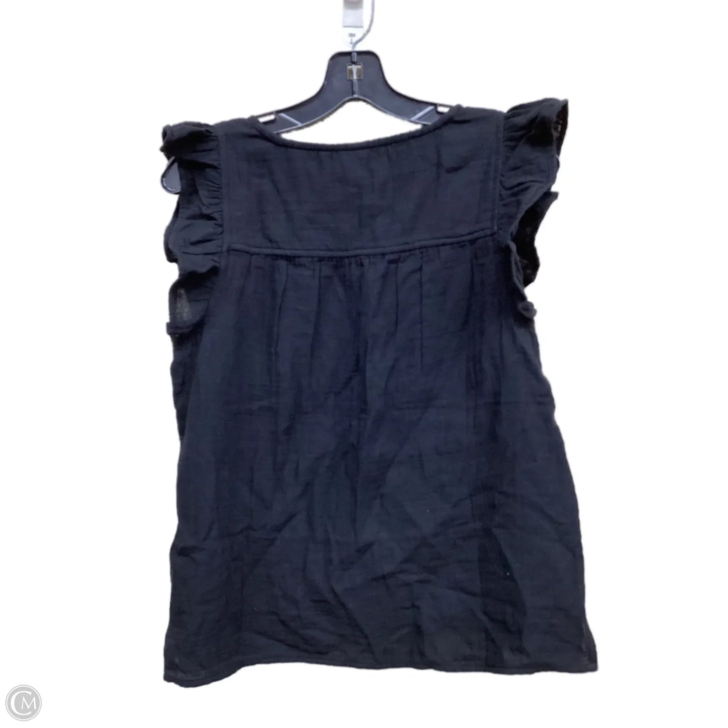 Top Short Sleeve By Old Navy In Black, Size: S