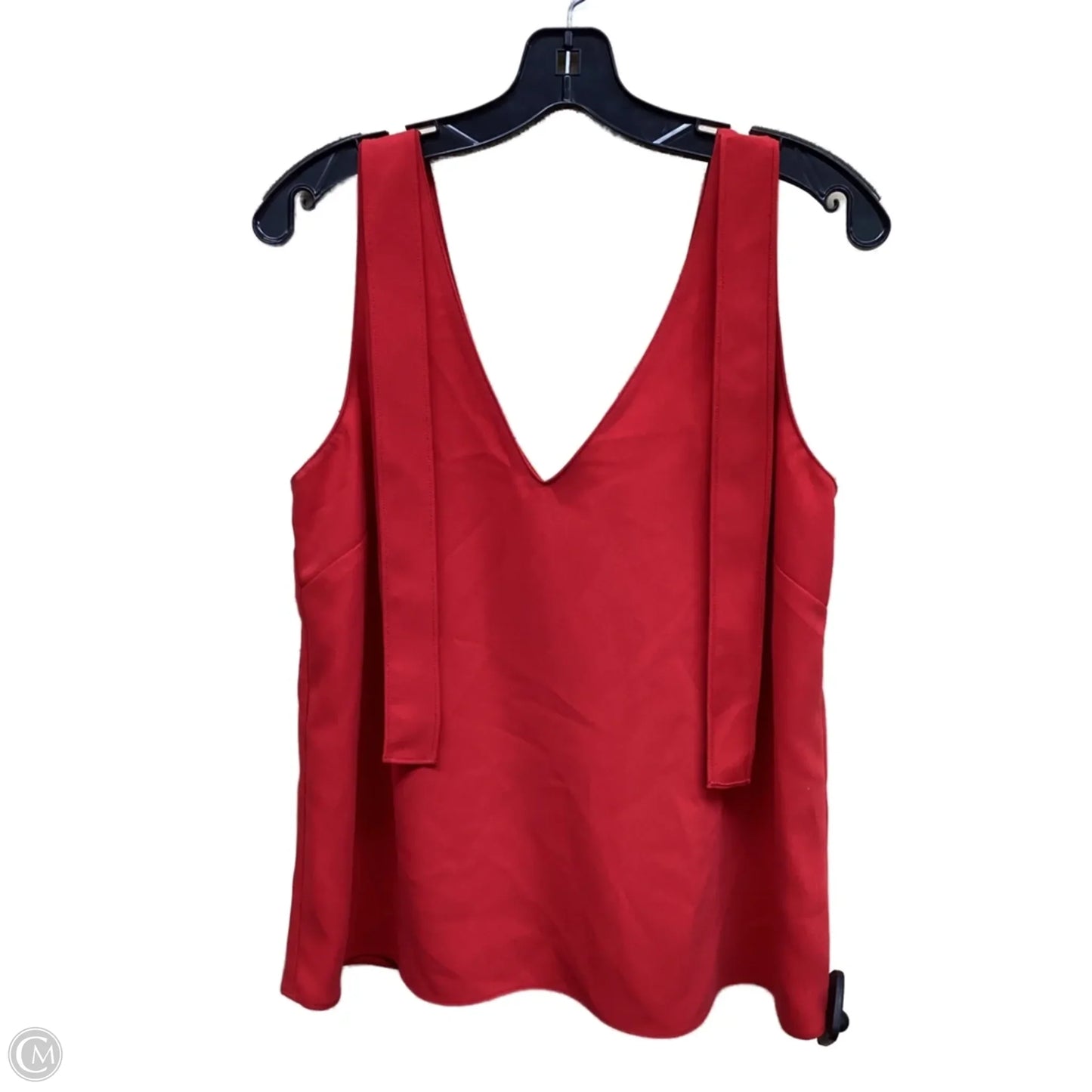Top Sleeveless By Clothes Mentor In Red, Size: M