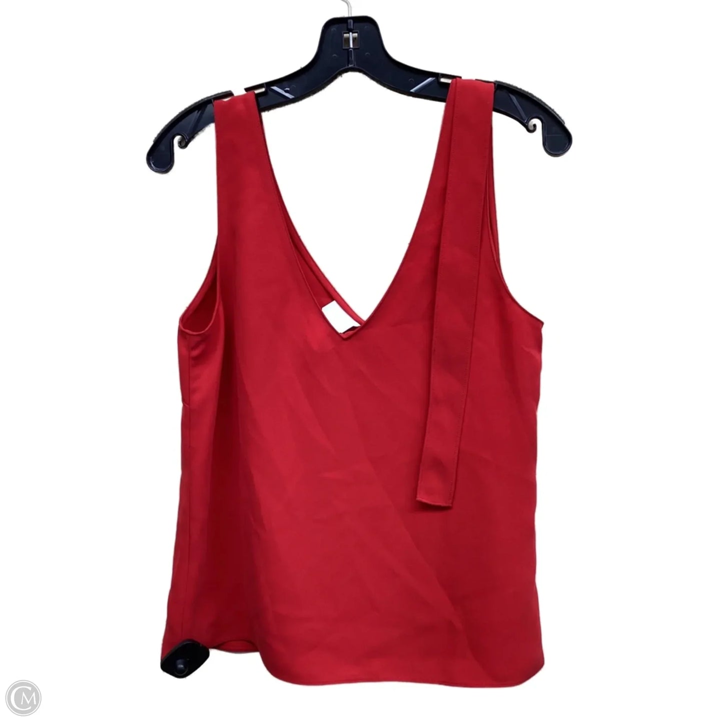 Top Sleeveless By Clothes Mentor In Red, Size: M