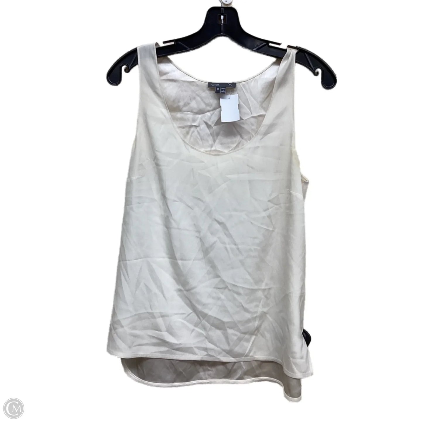 Top Sleeveless By Vince In Cream, Size: M