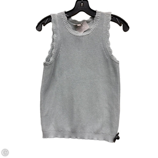 Top Sleeveless By Loft In Blue, Size: S