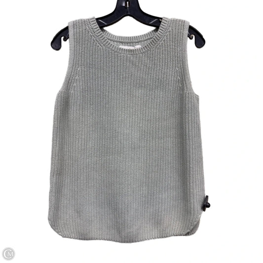 Top Sleeveless By Loft In Green, Size: S