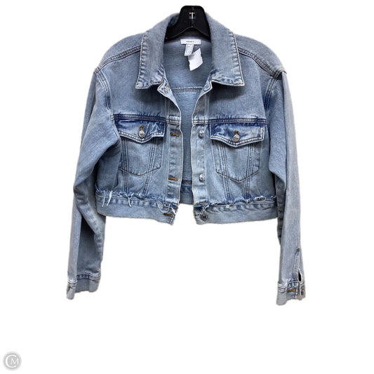 Jacket Denim By Forever 21 In Blue Denim, Size: M