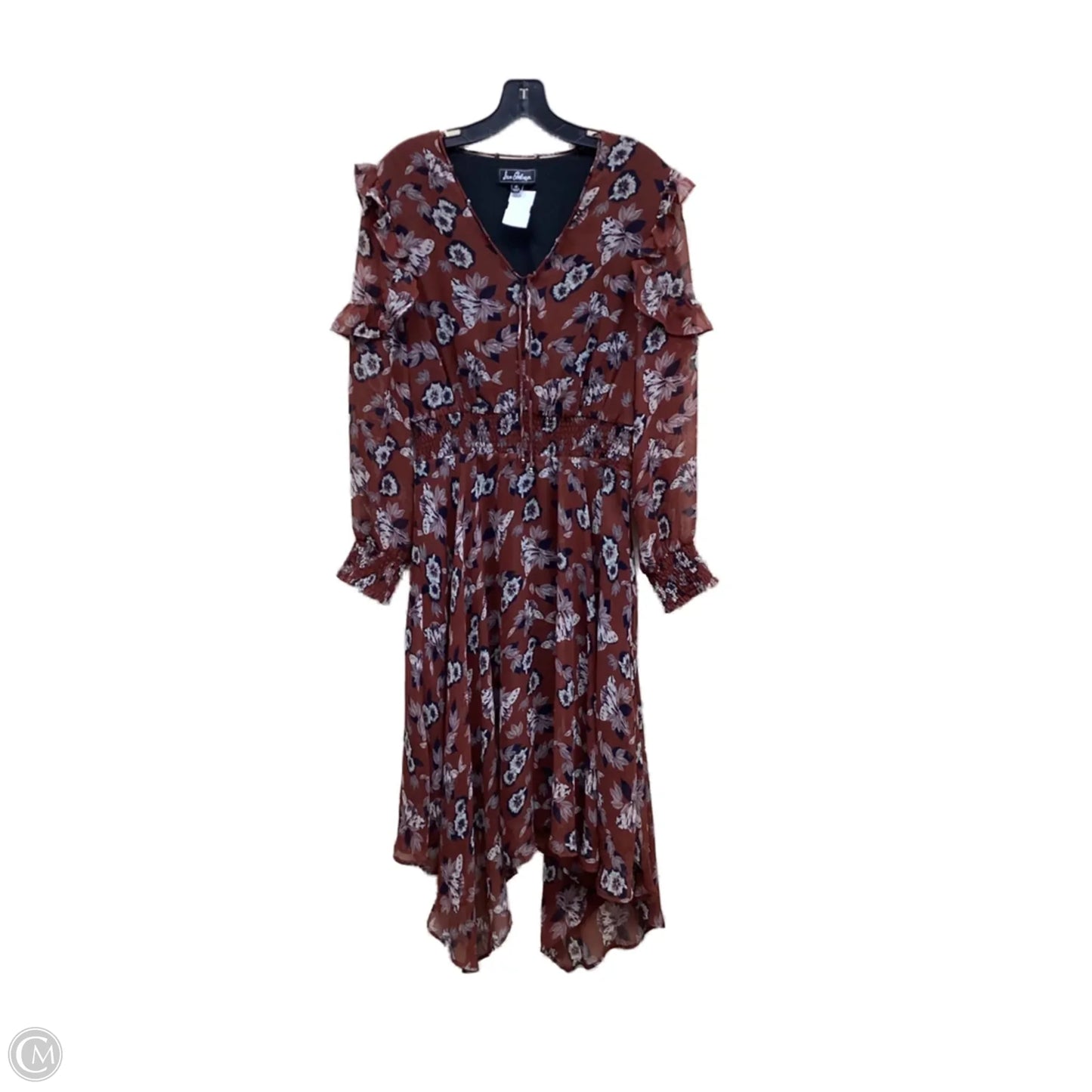 Dress Casual Maxi By Sam Edelman In Multi-colored, Size: L