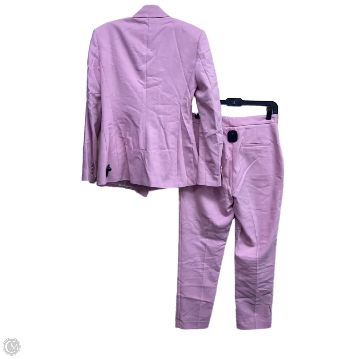 Pants Suit 2pc By Zara In Pink, Size: M