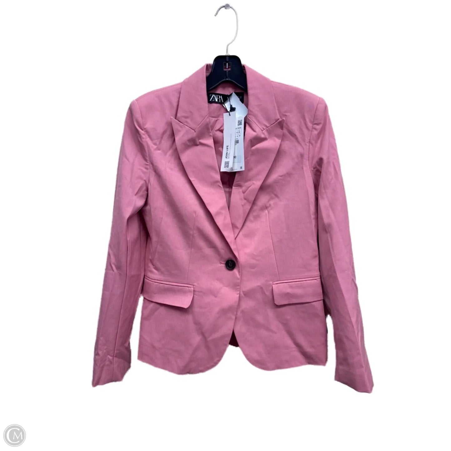 Pants Suit 2pc By Zara In Pink, Size: S