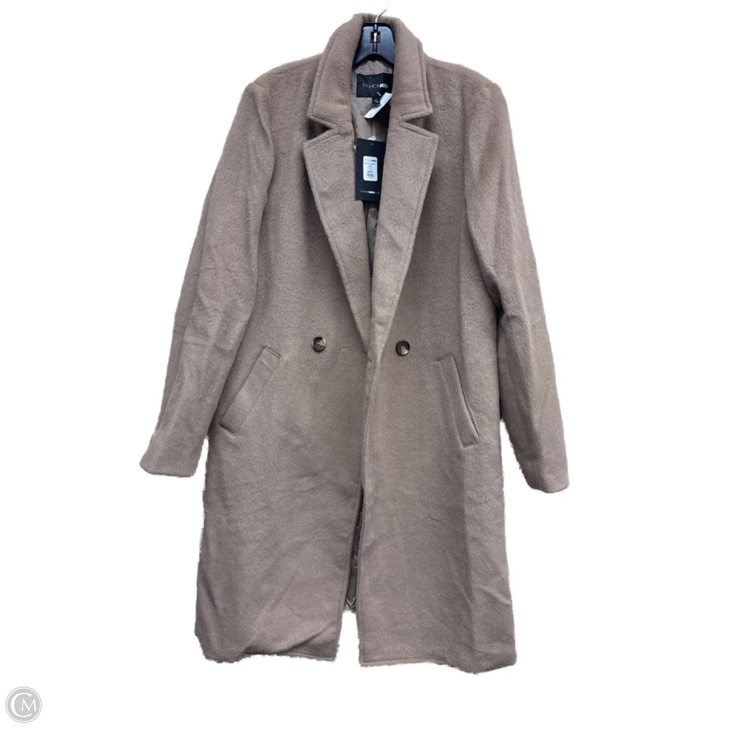 Coat Other By Fashion Nova In Tan, Size: L