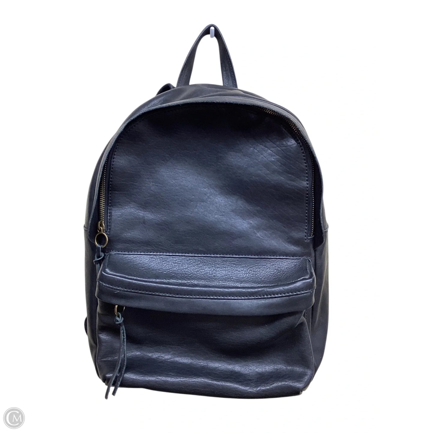 Backpack Leather By Madewell, Size: Large