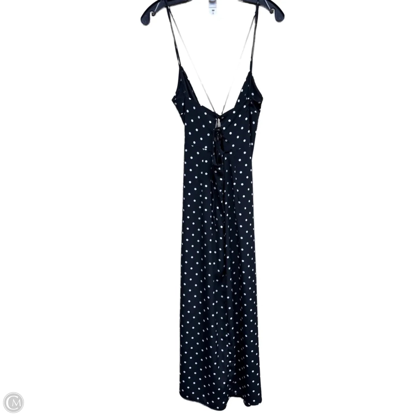 Dress Casual Maxi By Zara In Polkadot Pattern, Size: L
