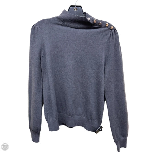 Top Long Sleeve By Ann Taylor In Grey, Size: Xs