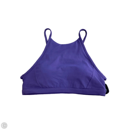 Athletic Bra By Lululemon In Purple, Size: 10