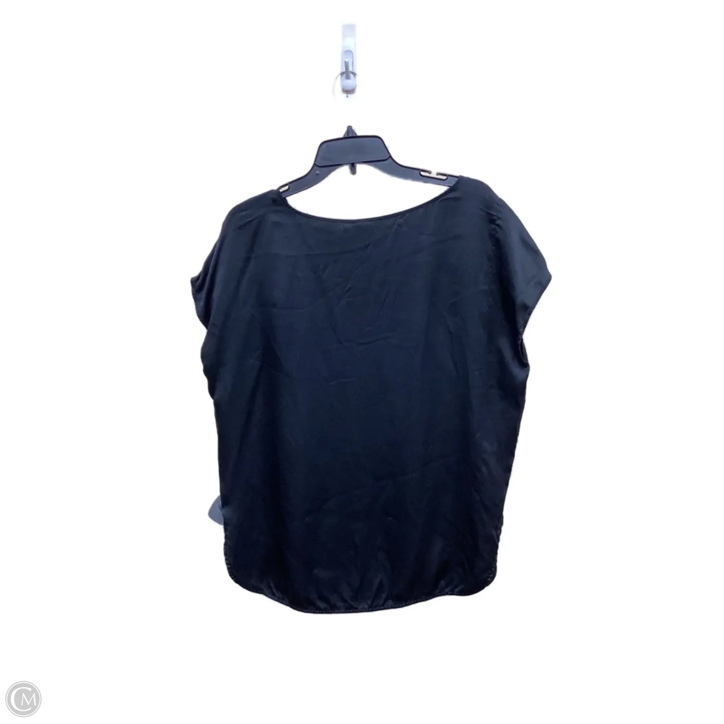 Top Short Sleeve By Vince In Black, Size: M