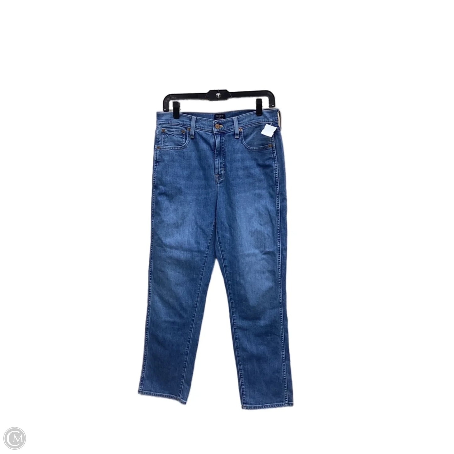 Jeans Cropped By J. Crew In Blue Denim, Size: 4