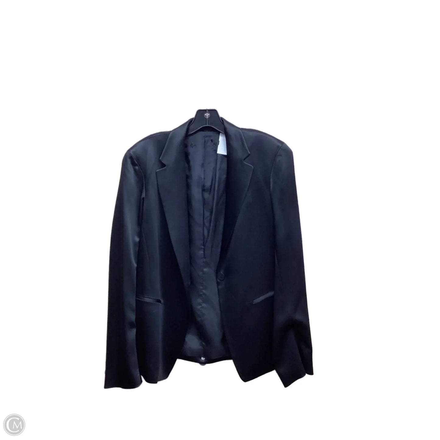 Blazer By Clothes Mentor In Black