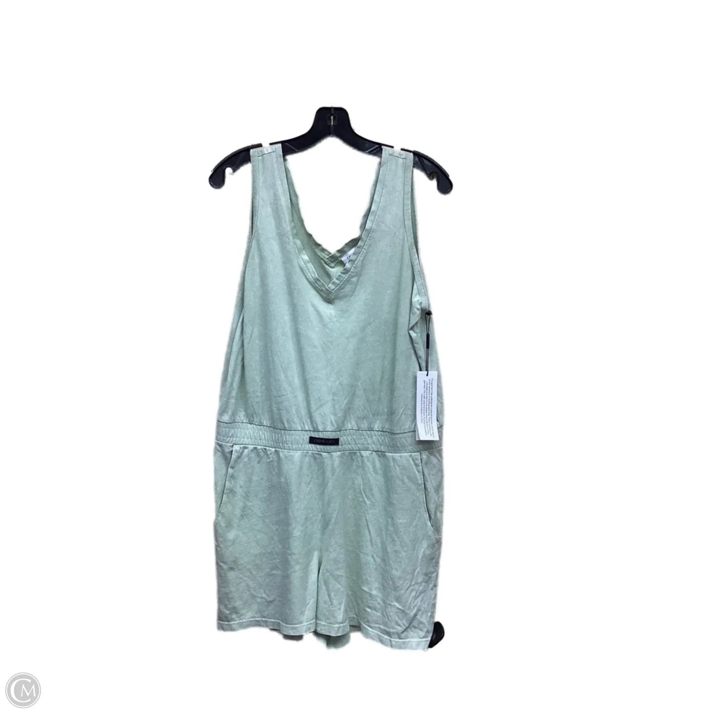 Romper By Calvin Klein In Green, Size: L