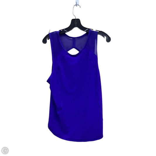 Athletic Tank Top By Lululemon In Blue