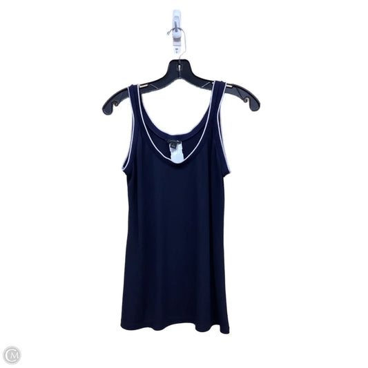 Top Sleeveless By Ann Taylor In Blue, Size: S