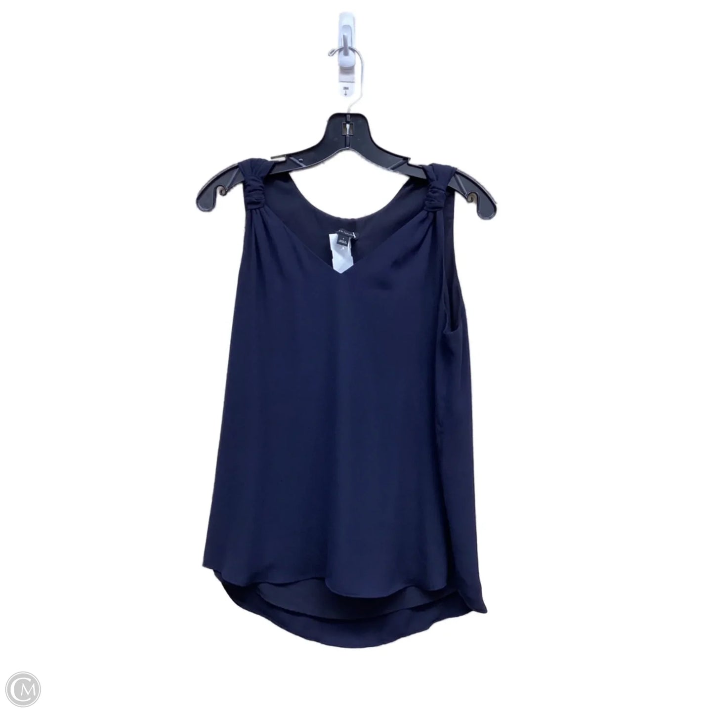 Top Sleeveless By Ann Taylor In Blue, Size: S