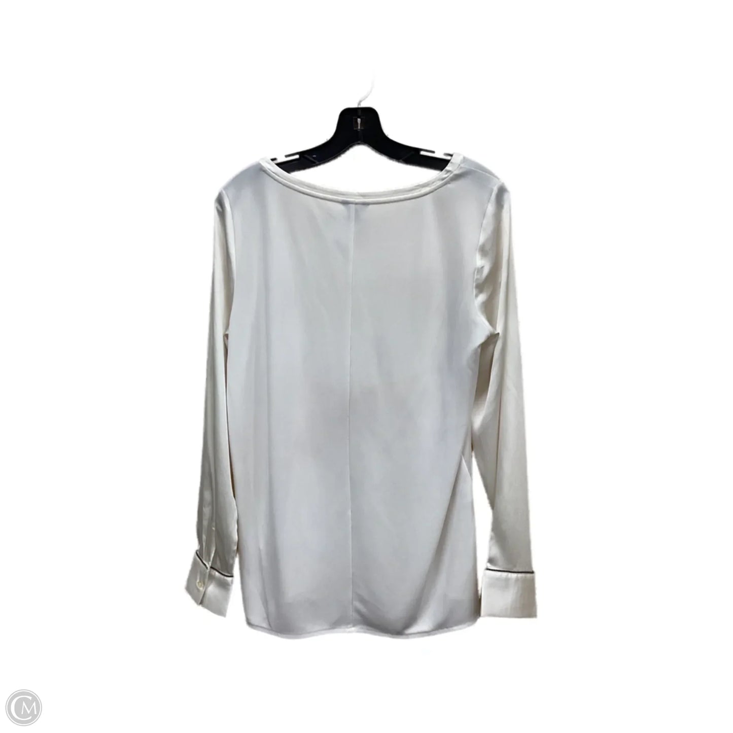 Top Long Sleeve By Ann Taylor In Yellow, Size: S