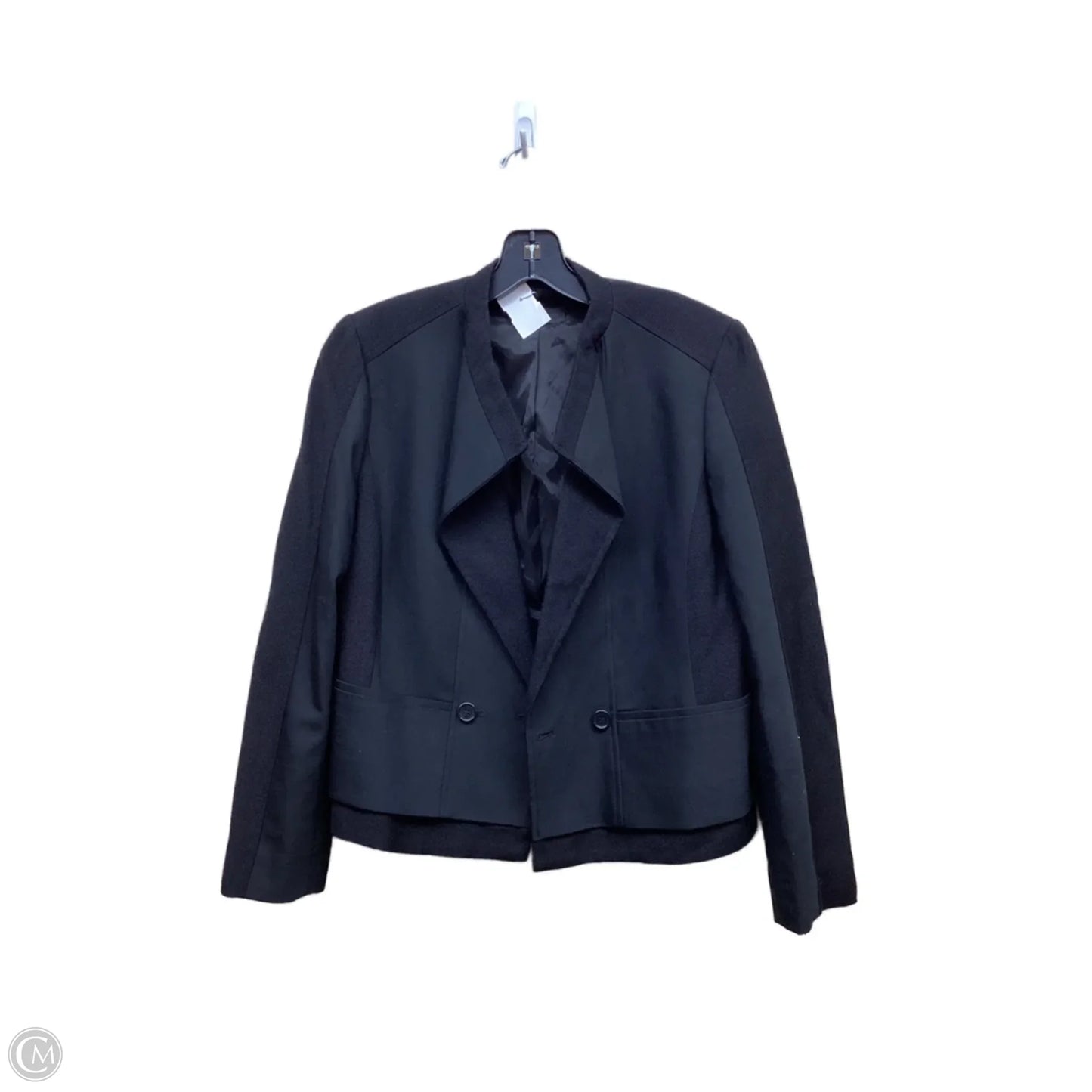 Blazer By Clothes Mentor In Black, Size: M